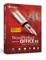 WordPerfect Office X6 Professional License ML 1-10