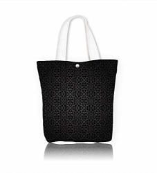 Canvas Tote Bags Seamless Keltic Design Your Own Party Favor Pack Tote Canvas W16.5XH14XD7 Inch