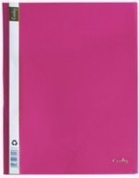 A4 Econo Presentation Folders - Pink 12 Pack