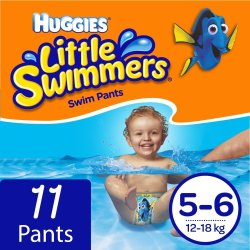 Huggies - Little Swimmers Medium 11 - Size 5-6 12-18KG