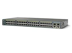 Certified Refurbished Cisco WS-C2960-48TC-S Catalyst 48 Port Switch 2 T sfp Lan Lite Image