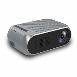 Hellopet YG320 1080P High Definition Projector Household LED MINI Portable Micro Projector Silvery