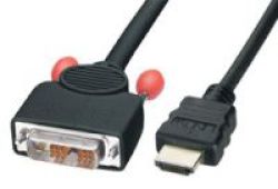 Lindy Hdmi To Dvi-d Single Link Cable 0.5mblack