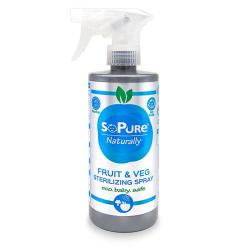 SoPure Fruit & Veg Sterilizing Spray 500ML - Fruit & Veg Sterilizing Spray 5 Litre