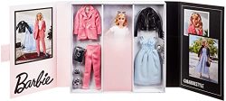 Barbie Signature @BarbieStyle Fully Posable Fashion Doll (Brunette) with 2  Tops, Skirt, Jeans, Jacket, 2 Pairs of Shoes & Accessories, Gift for