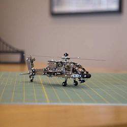 Fat Brain Toys Diy Apache Helicopter - Real Engineering real Construction: Apache Helicopter Building & Construction For Ages 7 To 11