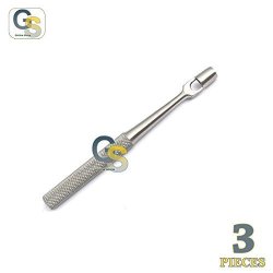 G.s 3 Pcs Tissue Punch Straight 4MM Stainless Steel Implant Instruments Best Quality