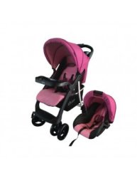 Bounce Baby Travel System Pink