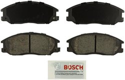 Bosch BE864 Blue Disc Brake Pad Set For Hyundai: 2001-06 Santa Fe 2001 XG300 2002-03 XG350 Kia: 2002-03 Sedona 2005-08 Sorento - Front