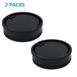 Lxh 2 Pack Front Body Cap And Rear Lens Cap Set For Sony Alpha A-mount minolta Af Mount Lenses For Sony A500 A550 A560 A580