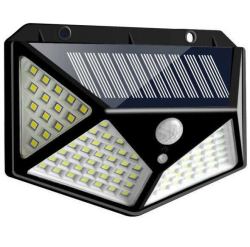 Solar Sensor Wall Light - 100 LED