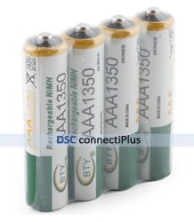 1350MAH Bty Ni-mh Aaa 1.2V Rechargeable Battery Set Of 4 ..