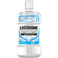 Listerine Mouthwash Advanced White Milder Taste 500ML