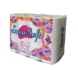 Snow Soft 1 Ply Virgin Toilet Paper 24 Rolls