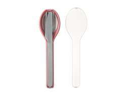Ellipse Cutlery Set & Case 3-PIECE Nordic Pink