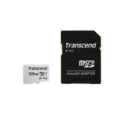 Transcend 128GB 300S Microsd Card With Sd Card Adaptor