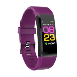 SMART WATCH Wristband Pedometer Sport Fitness Tracker Purple