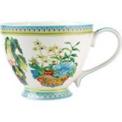 Maxwell & Williams Maxwell And Williams Gabby Malpas Jardin Footed Cup - Gift Boxed 400ML Orchid