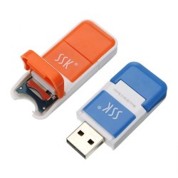 Ssk SCRS022 USB 2.0 Micro Sd Tf Card Reader