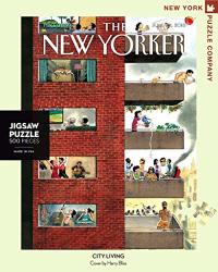 New York Puzzle Company - New Yorker City Living - 500 Piece Jigsaw Puzzle