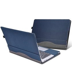 For Hp Spectre X360 13.3 Inch Case Pu Leather Folio Stand Hard Cover For Hp Spectre X360 13.3 2 In 1 Laptop Sleeve Blue