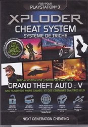 Xploder Cheat System For PS3 - Special Edition For Grand Theft Auto V + 100'S More Games Playstation 3