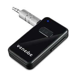 Veneibe Bluetooth Receiver Hands-free Car Kit Wireless Adapter Bluetooth 4.1 A2DP Hsp 3.5MM Aux Output &bluetooth Aux Adaer For Car home Music Stereo System