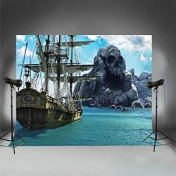 Fivan Photography Backdrops For Summer Pictures Family Party Decoration Children Piratetheme Photos Background FT5485