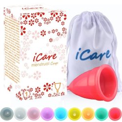 Reusable Medical Grade Silicone Menstrual Cup - Red S