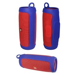 Travel Carrying Protective Carry Cover Case Bag For Jbl Charge 3 Bluetooth Speaker Sling Blue