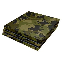Mightyskins Protective Vinyl Skin Decal For Sony Playstation 4 Pro PS4 Wrap Cover Sticker Skins Green Camouflage
