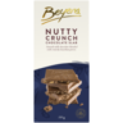 Beyers Nutty Crunch Milk Chocolate Slab 100G