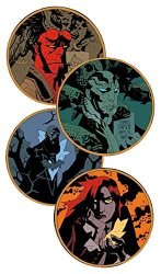 4X4 Hellboy Art Coaster Set
