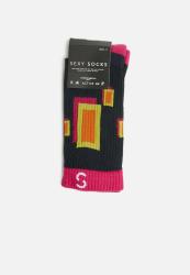 Sexy Socks Blocks Active Socks - Navy
