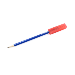 ARK's Brick Stick Chewable Pencil Toppers - Translucent Red