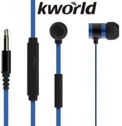 Kworld KW-S18 In-ear Mobile Gaming Earphones Blue
