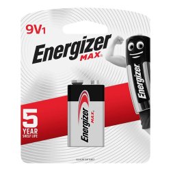 Energizer Batteries Max 9V