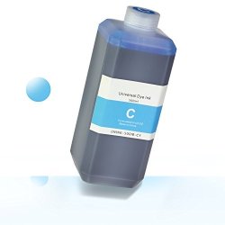Sojiink Cyan Refill Ink 16.9 Oz Bottle Compatible With Most Inkjet Printers 1-PACK INCLUDES Refill Kit