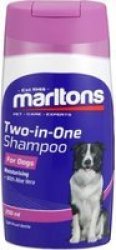 Marltons Two-in-one Moisturising Shampoo For Dogs 250ML