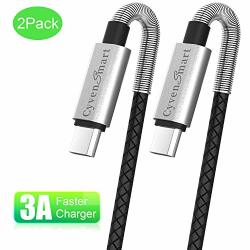 USB Type C Cable 10FT USB A 2.0 To Usb-c 2 Pack Fast Charger Extra Long Durable Tpe Cord Compatible With Samsung Galaxy S10
