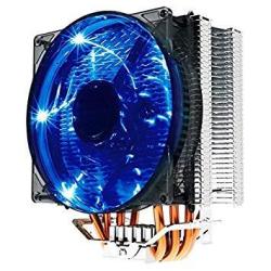 Pccooler Donghai X4 4 Pin 4 Heat Pipes Blue LED Cpu Cooler Cooling Fan For Intel Amd