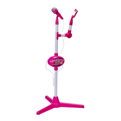 Rockstarz Microphone With Stand Pink