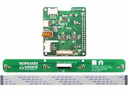 Seeed Studio Respeaker 4-MIC Linear Array Kit 2 Adc Chips And 1 Dac Chip 4 Microphones 8 Input output Channels Array Grove Support Compatible With Raspberry Pi 40-PIN Headers