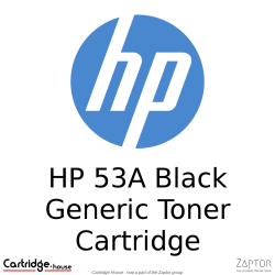 HP 53a Black Generic Toner Cartridge Q7553a