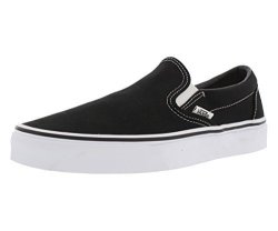 Vans Slip-on Sneakers Black Unisex Canvas Slip On Vulc Skate Shoes