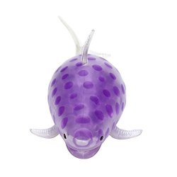 Emubody Spongy Shark Bead Stress Ball Toy Squeezable Stress Toy Stress Relief Ball Pp