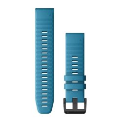 Garmin Quickfit 22 Watch Bands - Cirrus Blue Silicone