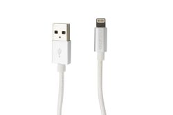 Gizzu Lightning 1.2M Braided Cable White