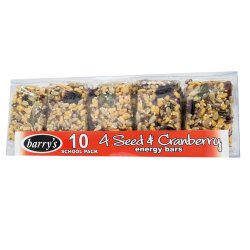 Barry's 10 School Pack 4 Seed&cranberry