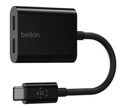 Belkin 60W Usb-c Audio With Charge Adapter - Black